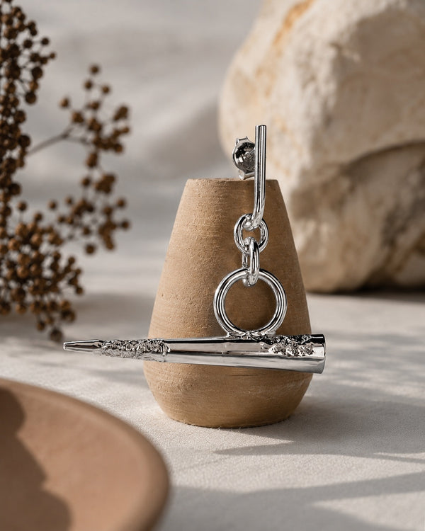 SENSHII BOLD LINK EARRING