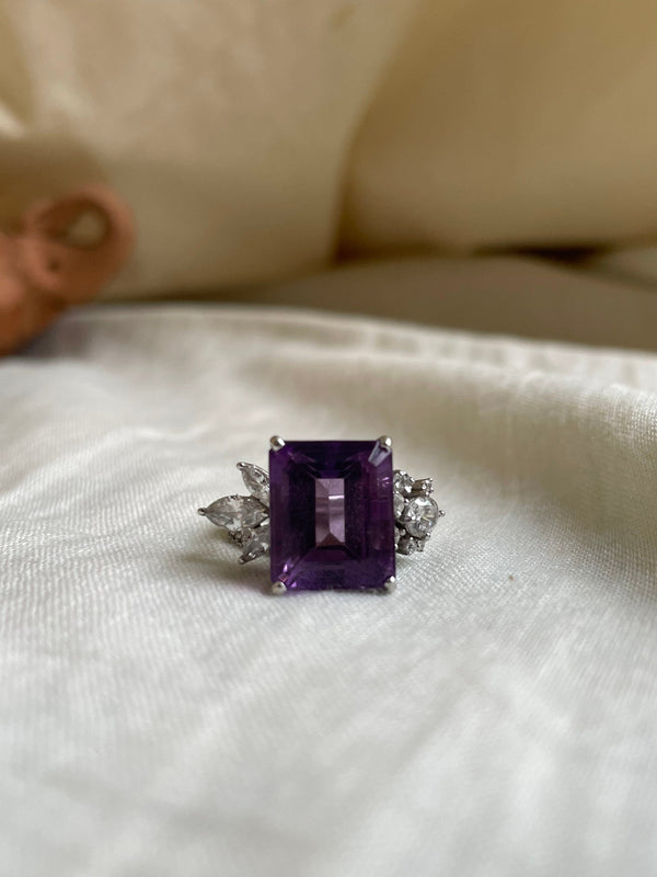Evolve Amethyst Ring