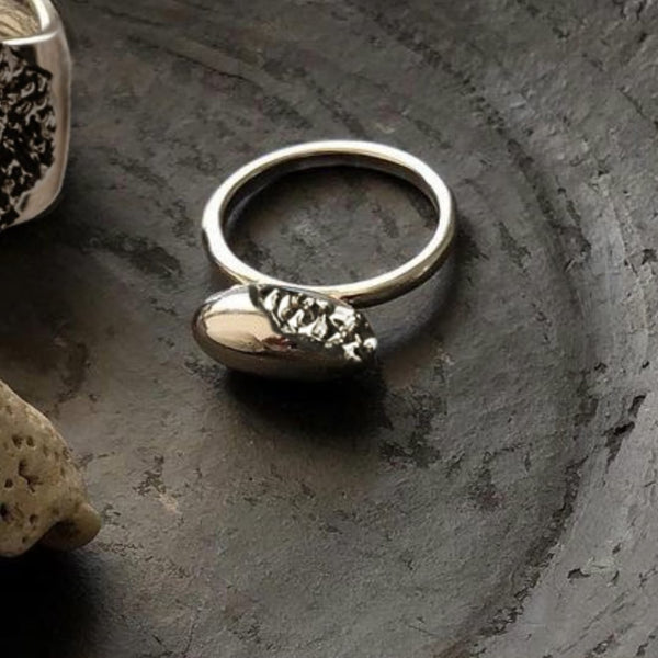 Imperfect Pebble Ring