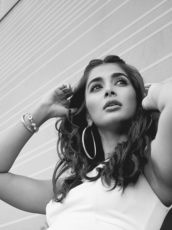 Pooja Hegde In Cosmos Pearl Bracelet
