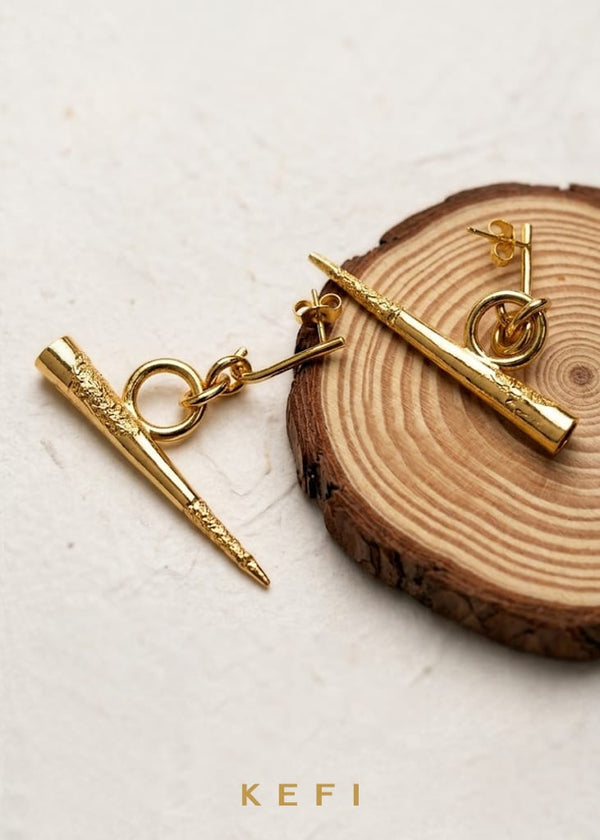 SENSHII BOLD LINK EARRING - Image 2