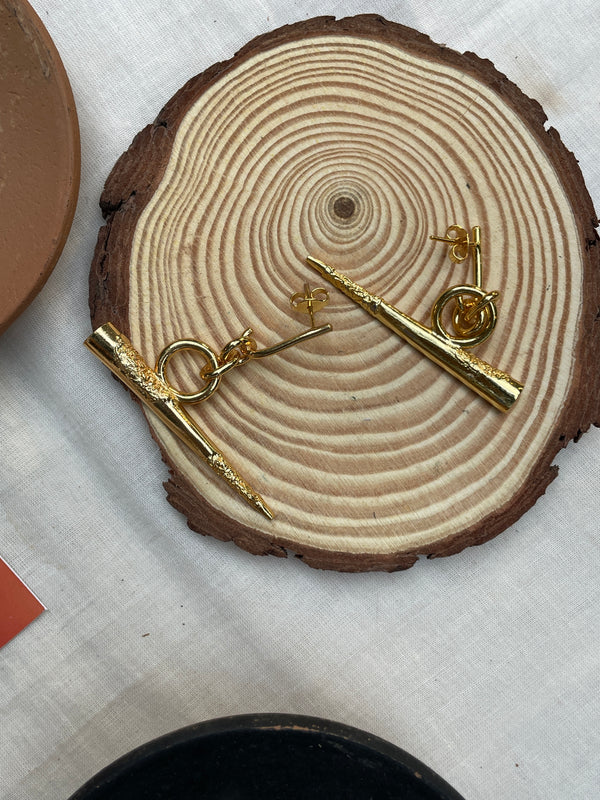 SENSHII BOLD LINK EARRING