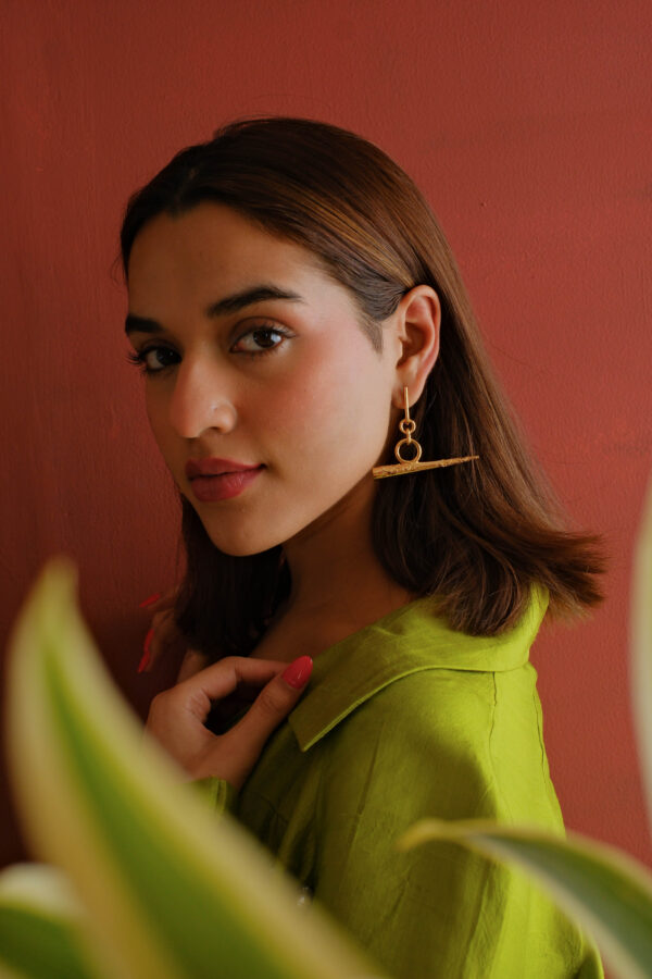 SENSHII BOLD LINK EARRING